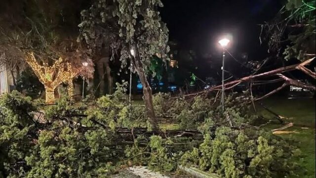 Αλεξανδρούπολη: Το φαινόμενο που σε λίγα λεπτά σάρωσε τα πάντα στο διάβα του