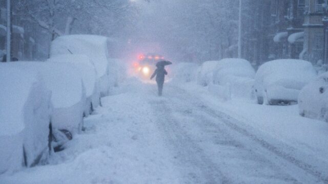 Αντιμέτωπες με σφοδρή χιονοθύελλα οι βορειοανατολικές ΗΠΑ