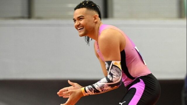 Δεύτερη καλύτερη επίδοση όλων των εποχών με 6,17μ. ο Εμμανουήλ Καραλής (video)