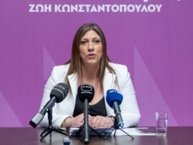 Ζ. Κωνσταντοπούλου: Αισθάνομαι ντροπή για την εμφάνιση του πρωθυπουργού στην Τουρκία