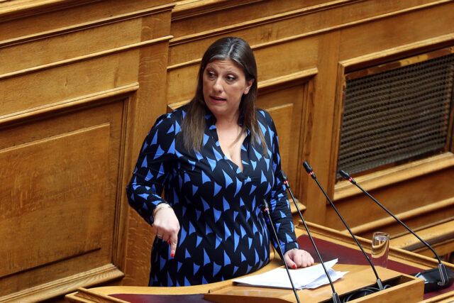 Ζωή Κωνσταντοπούλου: «Ουρά» του Τραμπ και του Νετανιάχου ο Μητσοτάκης