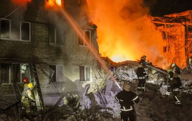 Η Ρωσία χτυπά την Ουκρανία με drones και πυραύλους