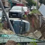 Θεσσαλονίκη: Καθίζηση εδάφους κατά τη διάρκεια εργασιών