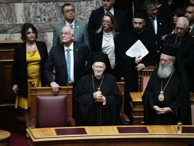 «Η ειρήνη δεν είναι ουτοπία»: Ομιλία του Οικουμενικού Πατριάρχη Βαρθολομαίου σε Ειδική Συνεδρίαση της Βουλής