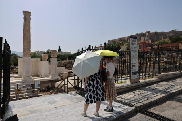 Χωρίς ρεύμα, εν μέσω καύσωνα, περιοχές της Αθήνας