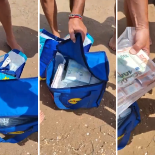 Μυστήριο στη Σικελία: Πακέτα με σχεδόν 700.000 ευρώ ξεβράστηκαν σε παραλία, λουόμενοι έτρεξαν να τα μαζέψουν