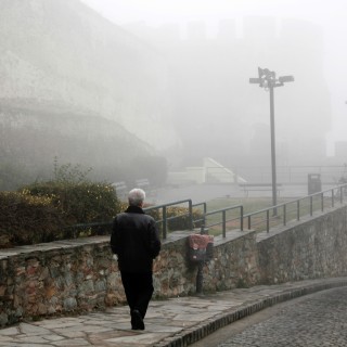 Θεσσαλονίκη: Τοπίο στην ομίχλη