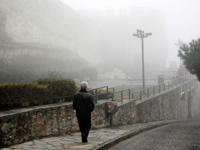 Θεσσαλονίκη: Τοπίο στην ομίχλη