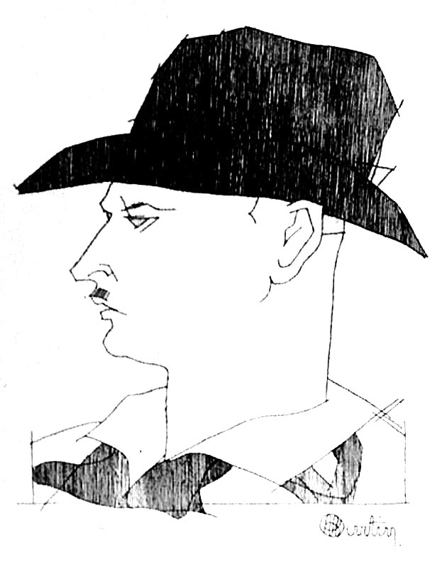 Πορτρέτο του George Barbier από τον φίλο και συνεργάτη του Charles Martin.