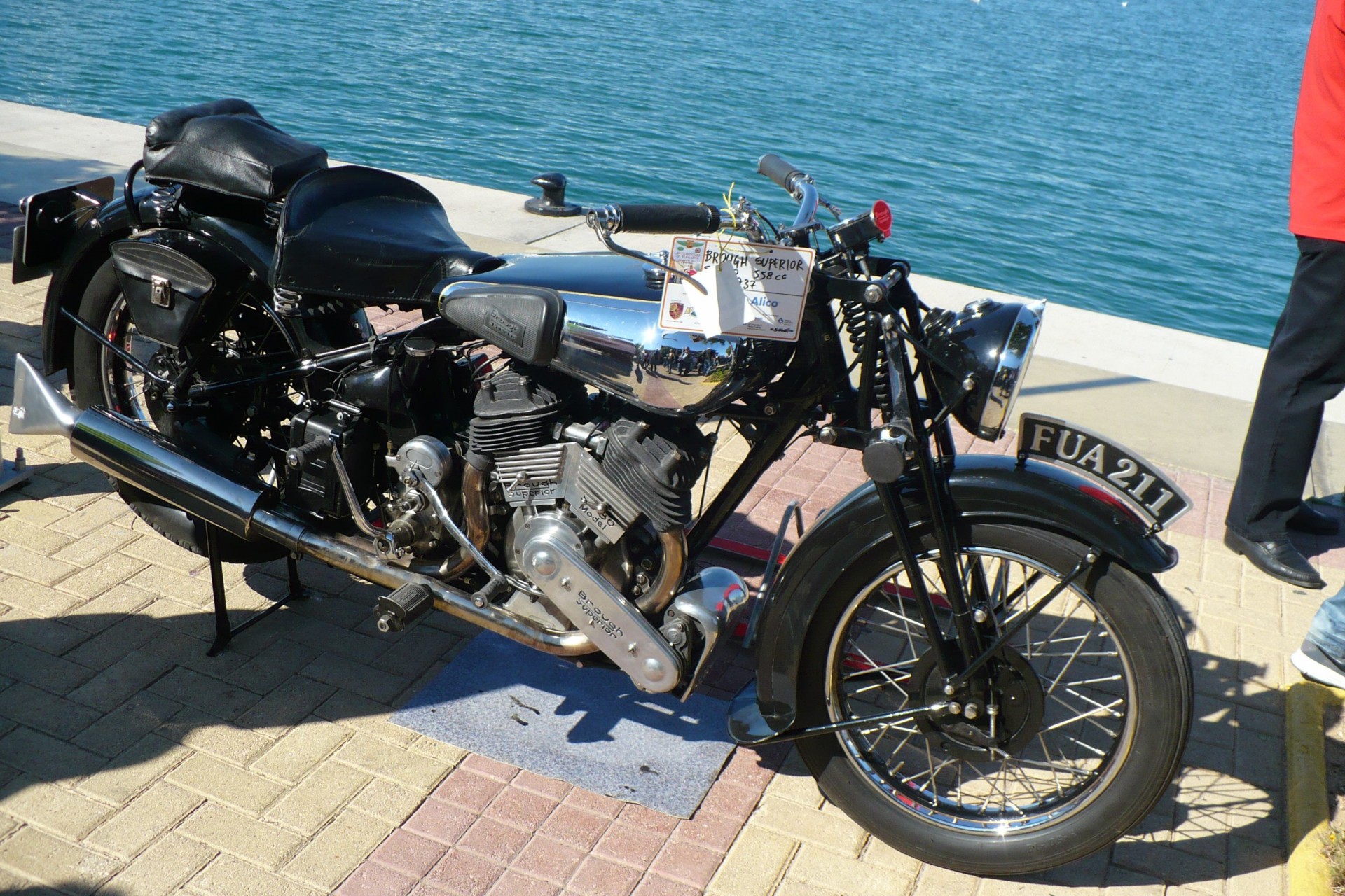 ΦΙΛΠΑ, κλασσικό αυτοκίνητο, αντίκα, διαγωνισμός, Φλοίσβος, Concours d'Elegance, FILPA, antique, cars, classic, Floisvos marine, Brough Superior 558