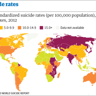 Ένας άνθρωπος αυτοκτονεί κάθε 40 δευτερόλεπτα