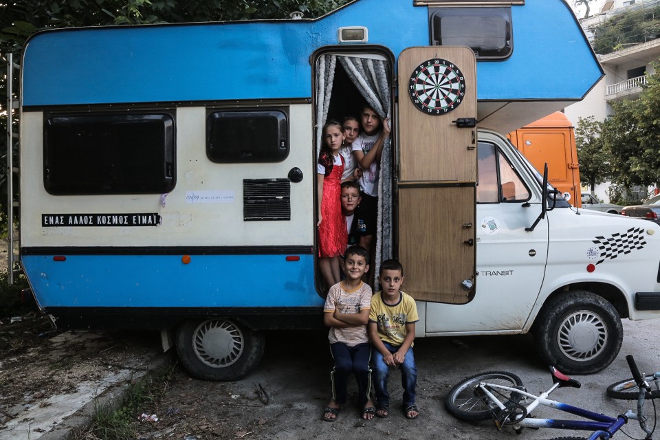 Μέρος της σειράς φωτογραφιών από το οδοιπορικό του Caravan Project στα Πομακοχώρια.  