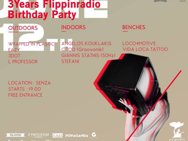 3 Years Flippinradio Birthday Party στο Senza