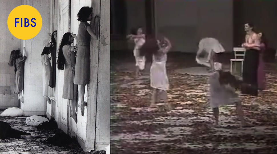 Αυτή η φωτογραφία δεν είναι από ψυχιατρική κλινική των Σοβιέτ, όπως ισχυρίζεται, αλλά από μια παράσταση της Πίνα Μπάους.