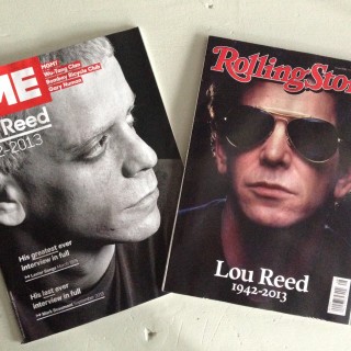 2 περιοδικά για τον Lou Reed