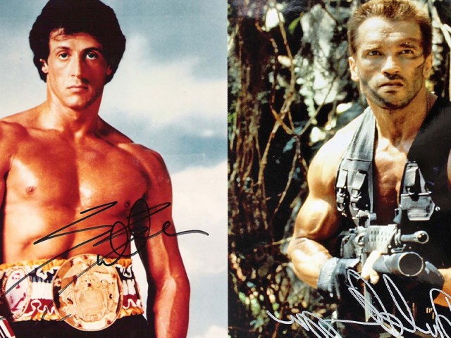 Stallone ή Schwarzenegger;