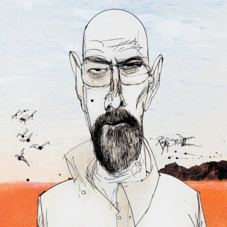 Ο Ralph Steadman εικονογραφεί το Breaking Bad