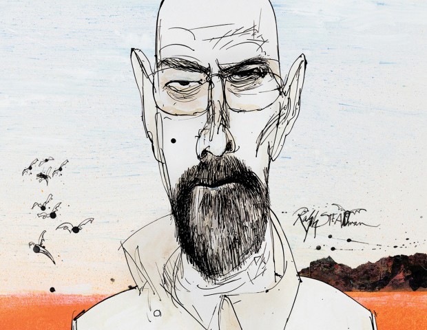 Ο Ralph Steadman εικονογραφεί το Breaking Bad