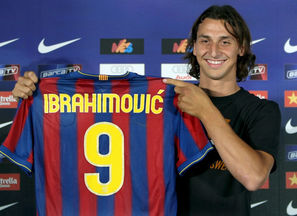 Ibrahimovic unterschreibt bei Barça